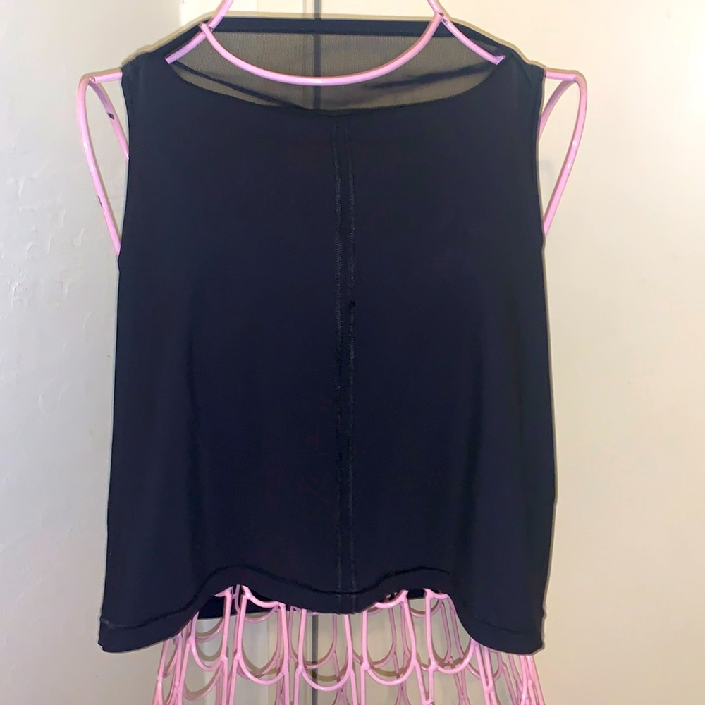 Set of 2 Lululemon Athletica Black Tank-Small/Medium- size 4